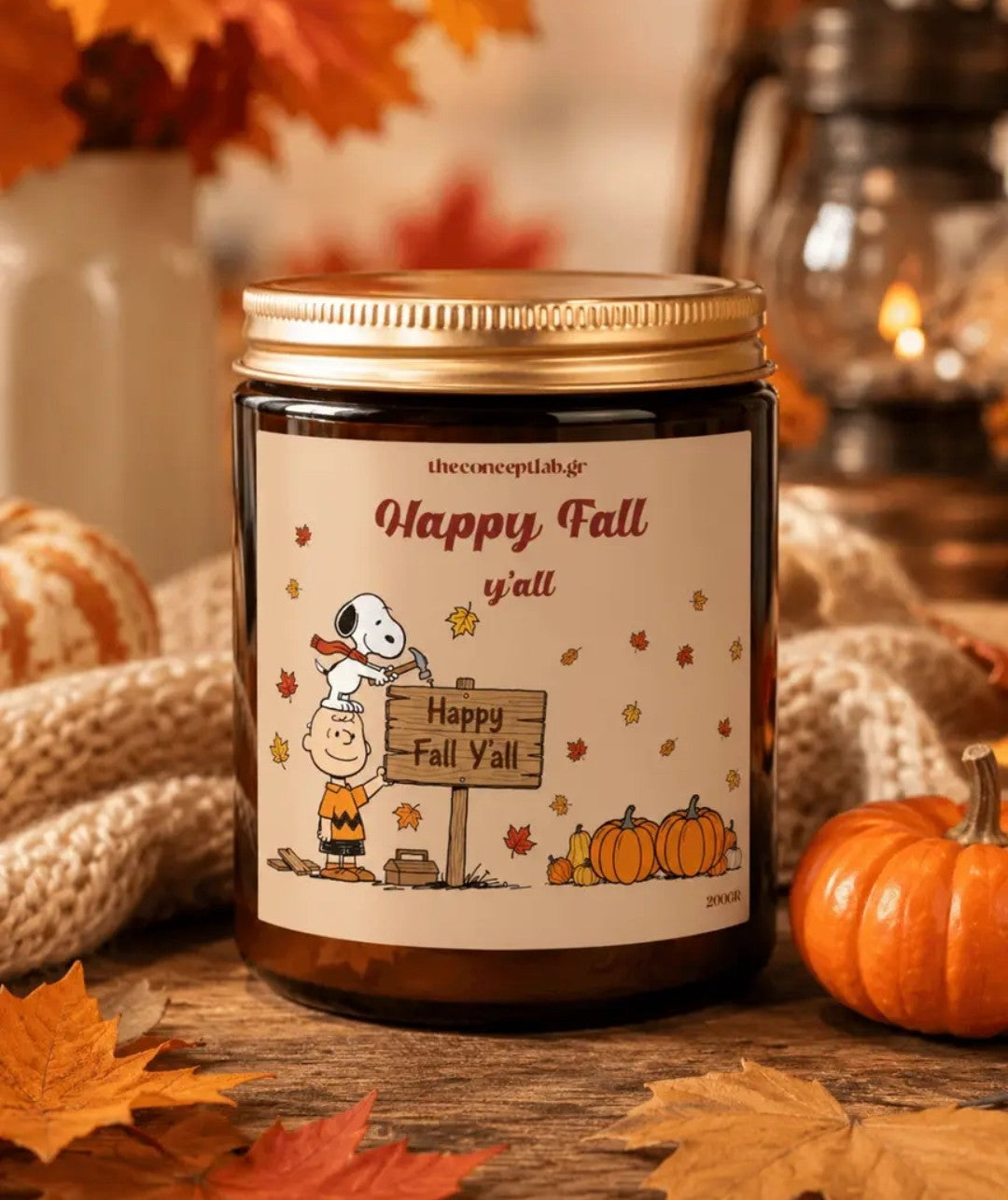 Bougie Happy Fall