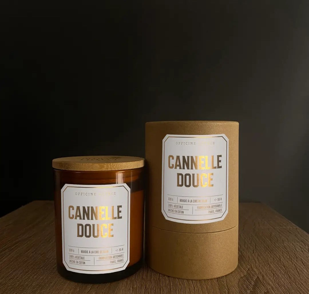 Bougie Cannelle douce