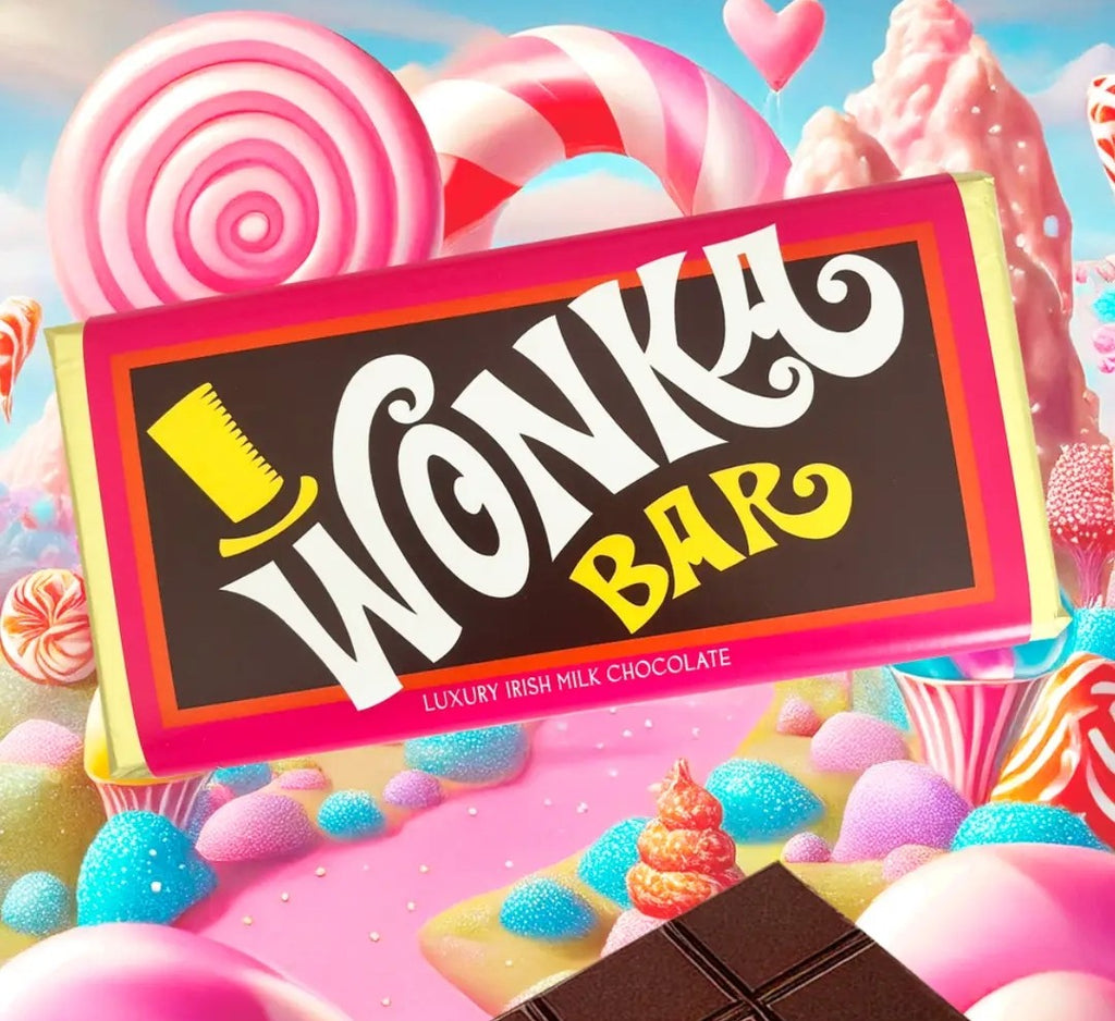 Tablette Wonka rose