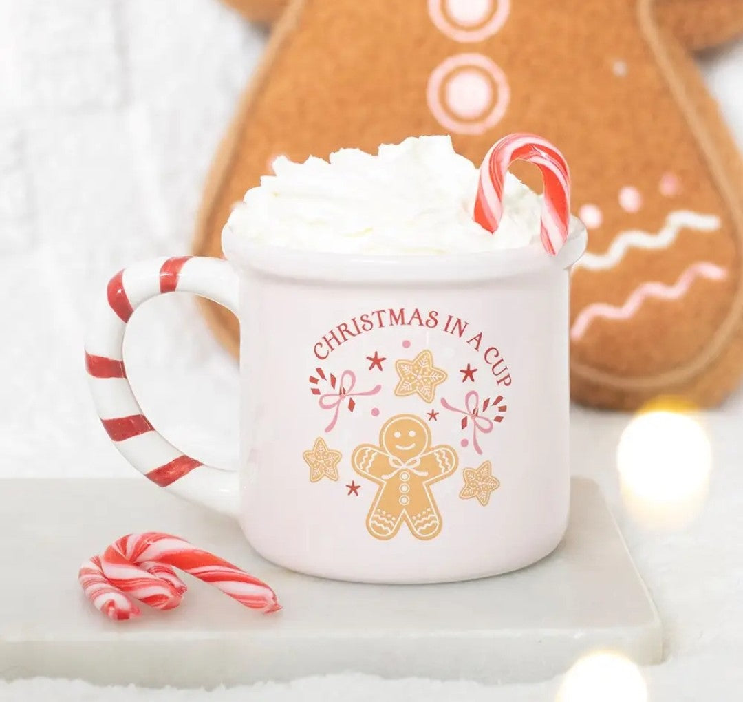 Mug Noël rose