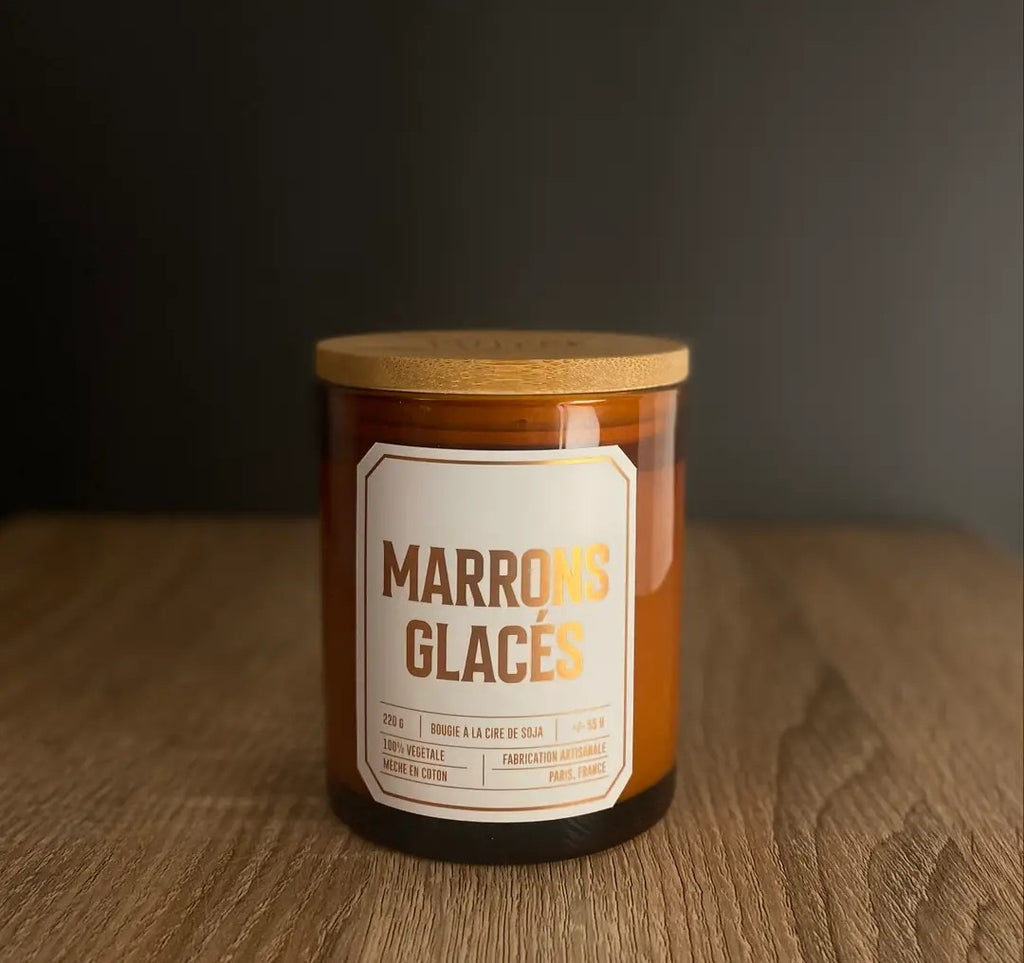 Bougie Marron glacé